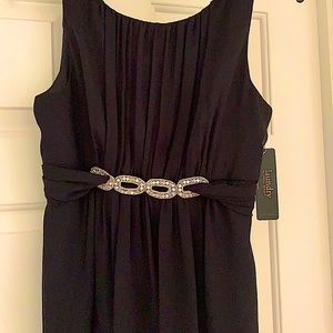 Laundry by Sheli Segal black evening tunic